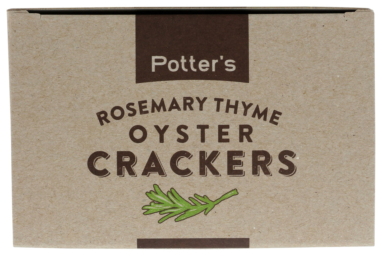 Potters Crackers Rosemary Thyme Oyster Crackers, 8 OZ