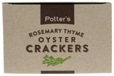 Potters Crackers Rosemary Thyme Oyster Crackers, 8 OZ