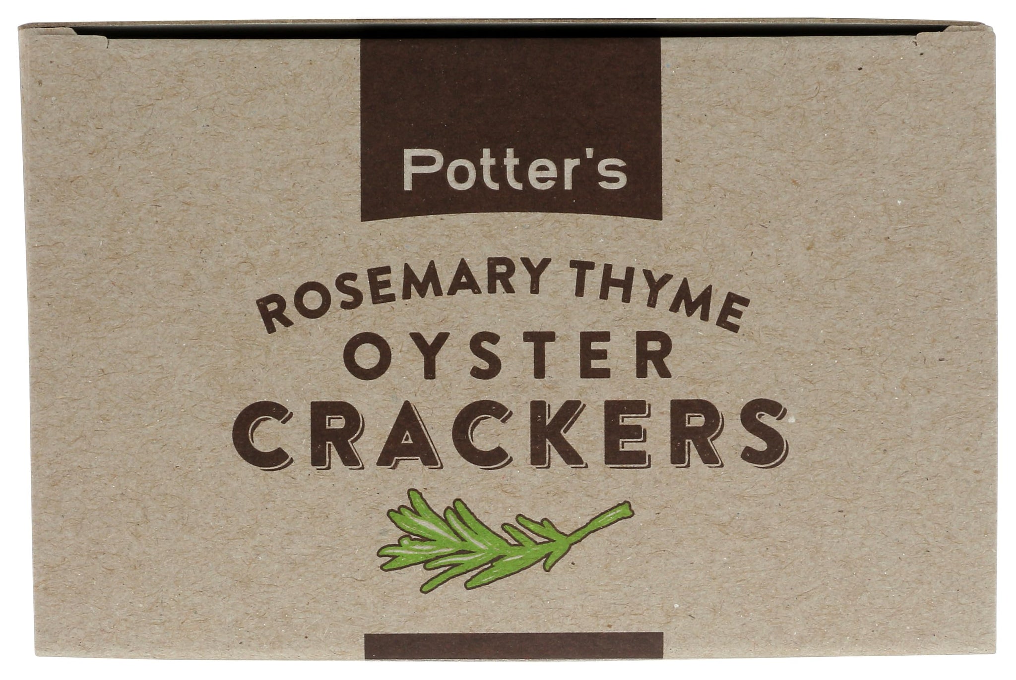 Potters Crackers Rosemary Thyme Oyster Crackers, 8 OZ