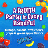 Wonka Runts Hard, Chewy & Fruity Candy, Recloseable Bag 12.0 oz