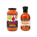 Nomato Bundle Pack Nomato- The Original Tomato Free Marinara Pasta Sauce (24 oz jar) + Nomato - The original all-natural tomato-free ketchup (12 oz