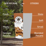 HUDSON PECAN COMPANY: Homemade Pecan Brittle | Crunchy, Handcrafted Southern Candy Made with Fresh Georgia Pecans, Perfect for Snacking, Sharing, or