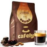 Cafely BanMe - Rare Peaberry Robusta Ground Vietnamese Coffee - Dark Roast, High Caffeine (Rich & Intense), Full Body, Low Acid, Single Origin, Direct