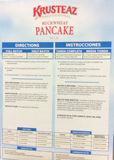 Krusteaz BUCKWHEAT PANCAKE Mix 5lbs. (3-Pack) Restaurant Quality