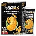 IGNIRA Cheese Wasabi Cashew Nuts - Crunchy Roasted Cashew Nuts, Nutrient-Rich Protein-Powered Snack, Flavored Cashews, No Cholesterol, No