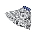 Rubbermaid Commercial Super Stitch Finish Mop, Medium, White
