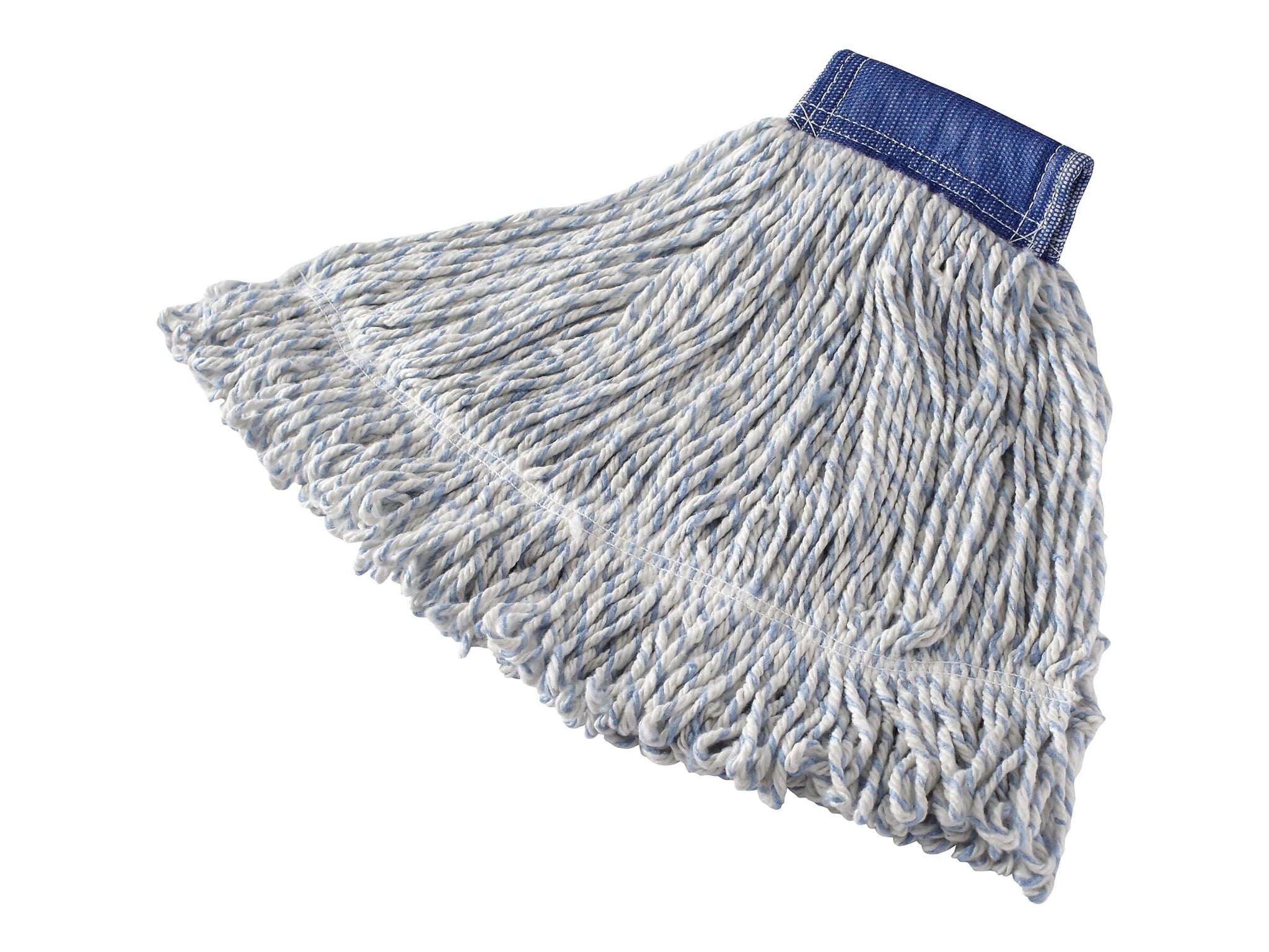 Rubbermaid Commercial Super Stitch Finish Mop, Medium, White