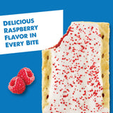 Pop-Tarts Toaster Pastries, Breakfast Foods, Kids Snacks, Value Pack, Frosted Raspberry (8 Pop-Tarts)