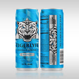 TIGERLYFE Energy Drink 12 Pack, Sugar Free Energy Drink, Zero Calorie, Zero Carb, Diet Energy Drinks Bulk, 12oz Slim Can, Zero Sugar Energy Drinks