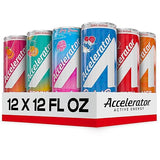 Accelerator Energy Drink, Ultimate Variety Pack 12oz can (12 pack), Zero Sugar, Sustained Energy from 100% Natural Caffeine (200mg from Green Coffee