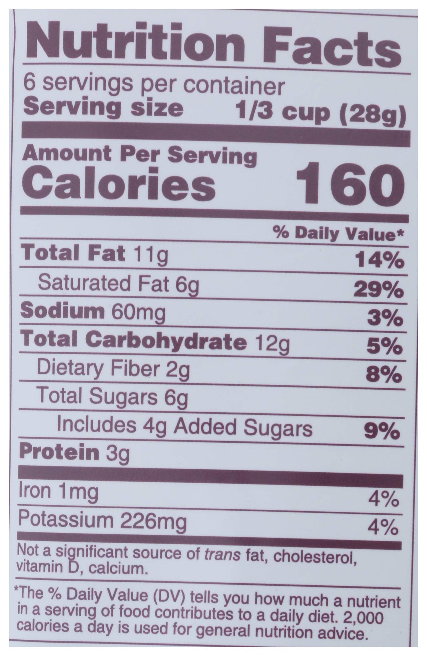 BUBBAS FINE FOODS Bananas Foster Grain Free Ungranola, 6 OZ