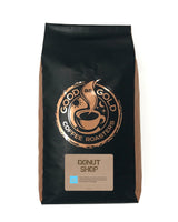Donut Shop Blend Coffee, Light/Medium Roast, Whole Bean (5 Pound Bag) - Good As Gold Coffee Roasters