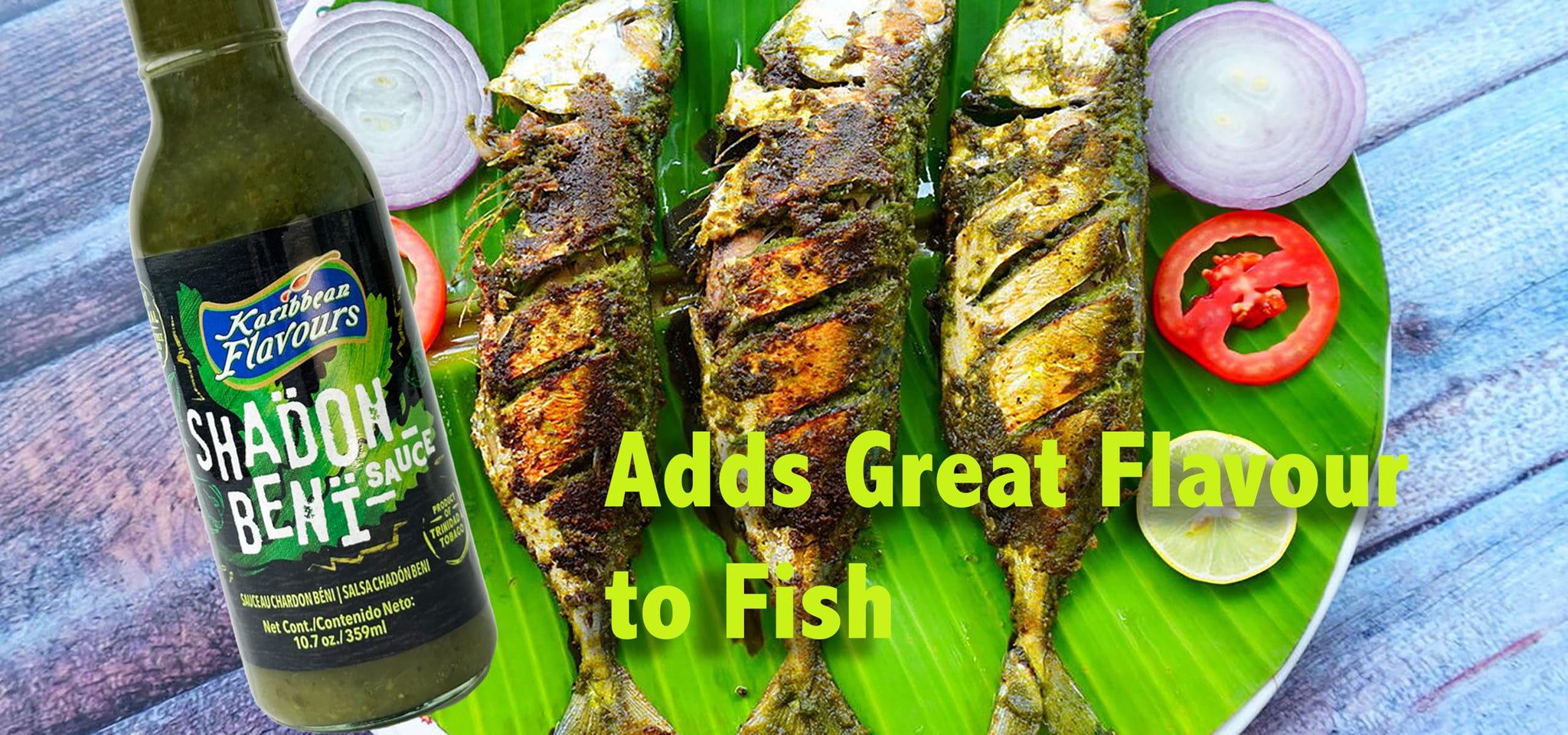 Karibbean Flavours Shadon Beni Sauce 359ml/10.7 Oz
