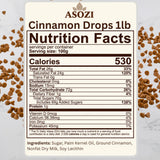 Cinnamon Chips for Baking 1lb- Cinnamon Flavored Drops for Baking, Small-Sized Baking Chips for Adding Warmth and Spice, Perfect Cinnamon Baking Chips for Confectionery Needs