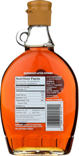 Shady Maple Farm Syrup, Rich Taste Organic, 12.7 oz