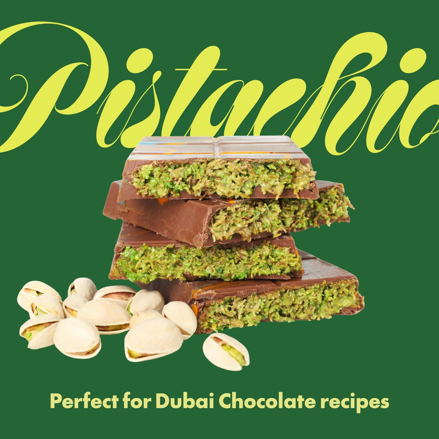 Cambie Authentic Italian Pistachio Cream - Smooth Pistachio Butter for Dubai Chocolate Bar, Crepes, Gelato, Croissants, and Pastries - Professional