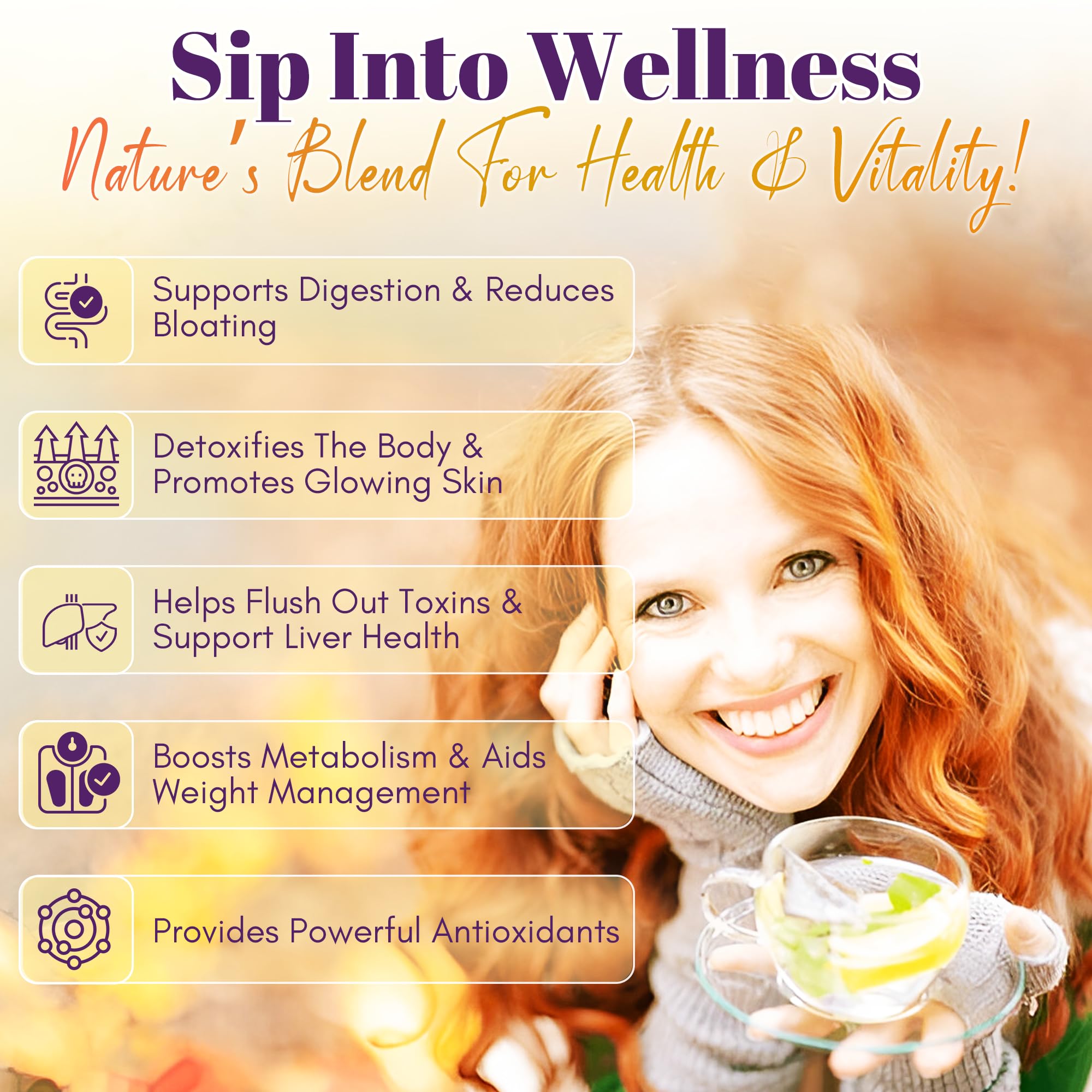 GN+Vida Tea CHUPA Panza, Tea Based ONGINGER Root, PINNEAPPLE, Flaxseed & Cinnamon (30 Tea Bags/0.10 oz Each)(Pack of 3)
