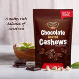 Platinum - Chocolate Coated Cashews 12 oz Resealable Pouch | Chocolate Candy Covered Flavored Cashew, Roasted Nuts | Individual Snack Packs for On