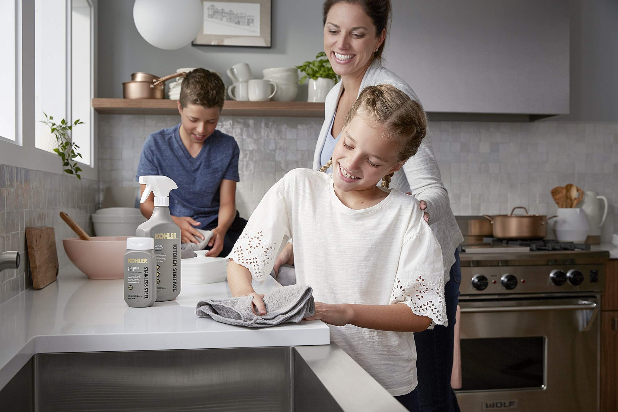 Kohler K-EC23737-NA Kitchen Surface Cleaner, 28 Fl Oz