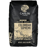 CAFE Ole Colombian Supremo Coffee Whole Bean Medium Roast by H-E-B, 2 lbs