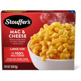 Stouffer's Macaroni And Cheese, Large Size, Oven Or Microwave Dinner, Easy Frozen Dinners