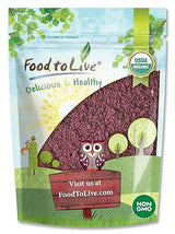 Food to Live Organic Mulberry Juice Powder, 2 Pounds - Non-GMO, Made from Raw Dried Berries, Unsulfured, Vegan, Bulk, Great for Baking, Juices