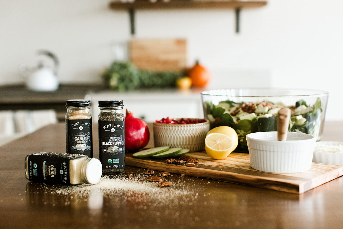 Watkins Gourmet Organic Spice Jar, Onion Powder, 2.8 Oz
