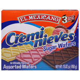 El Mexicano, Cremi Nieves Sugar Wafers, 15.87 Ounce