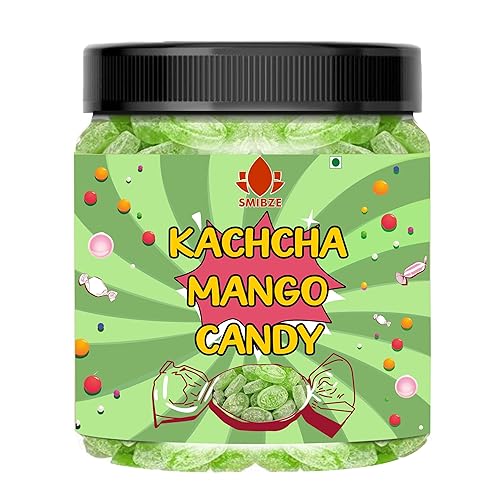 SMIBZE Natural Kachcha Mango Candy 100 GM (Pack of 1) SMIBZE