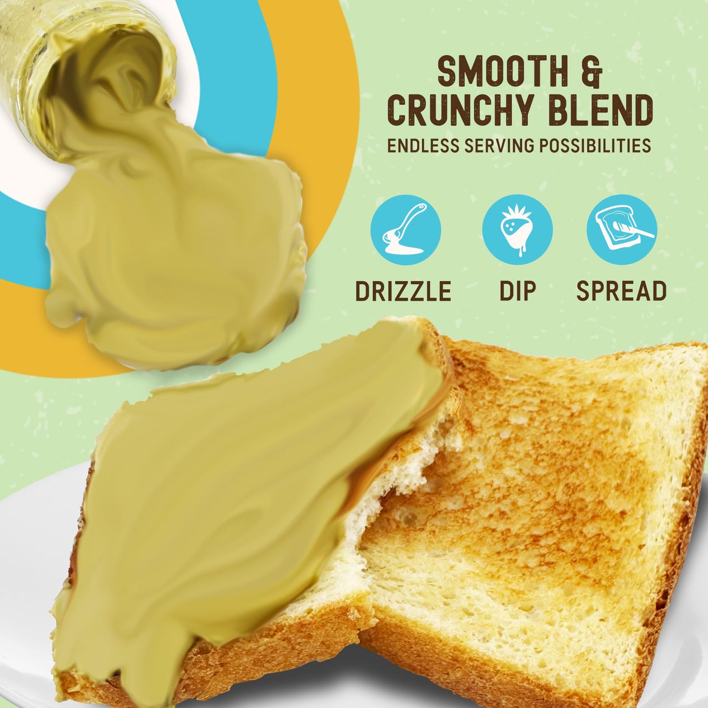 Premium Pistachio Cream, 8oz - Authentic Italian, Gluten-Free, Non-GMO - Gourmet Spread for Desserts, Pastries, Dubai Pistachio Chocolate Bar & More