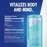 Red Bull Iced Edition Sugarfree Energy Drink, Iced Vanilla Berry, 12 fl. oz. can, with 114mg Caffeine, Taurine & B Vitamins