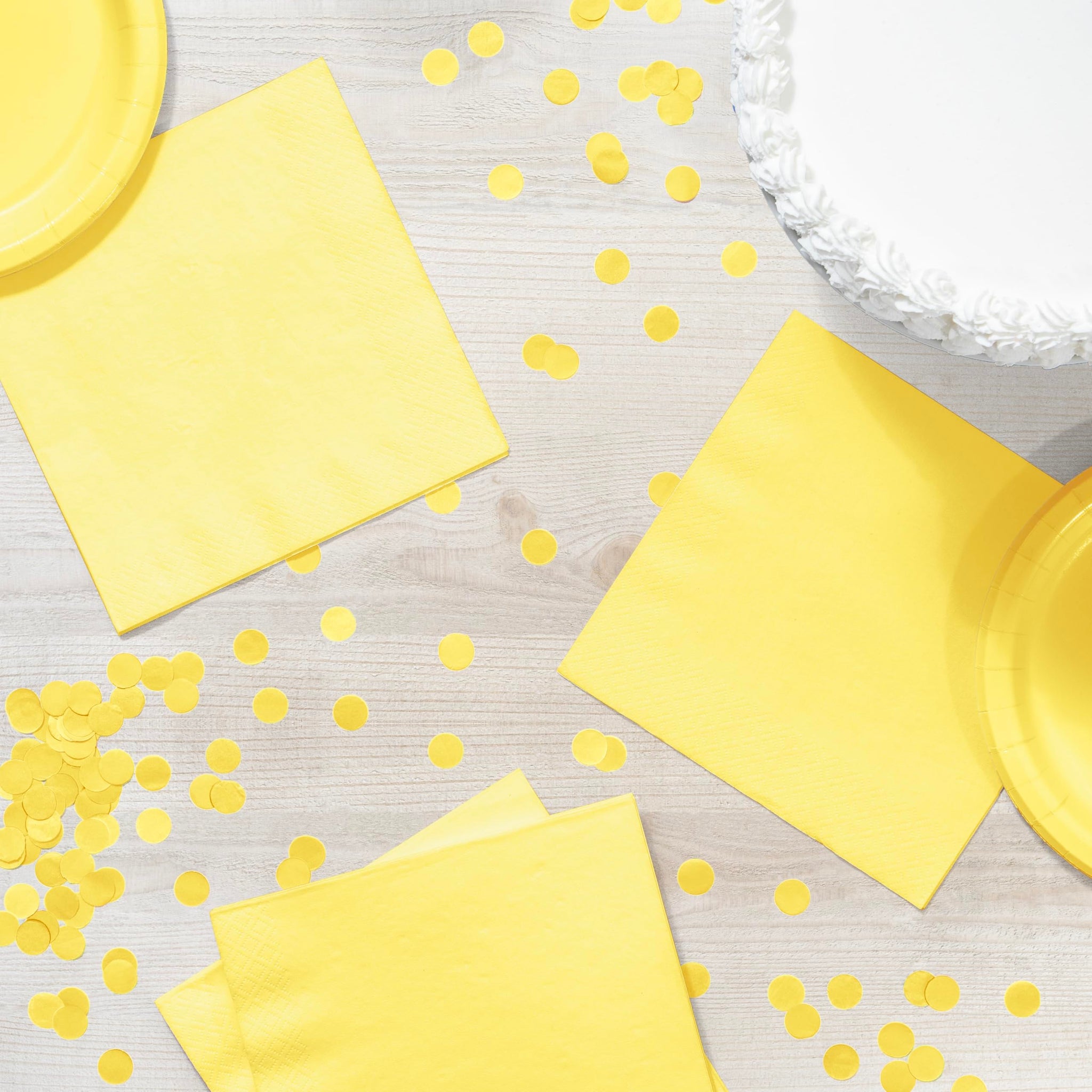 Creative Converting Party Decorations 2-Ply Luncheon Napkins, Party Supplies, One Size, Mimosa, 50ct