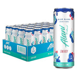 Alani Nu BLUE SLUSH Ice Sugar Free, Low Calorie Energy Drinks | 200mg Caffeine | Antioxidants | Biotin, B Vitamins | Zero Sugar | 15 Calories or Less