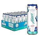 Alani Nu BLUE SLUSH Ice Sugar Free, Low Calorie Energy Drinks | 200mg Caffeine | Antioxidants | Biotin, B Vitamins | Zero Sugar | 15 Calories or Less