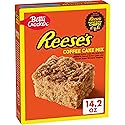 Betty Crocker REESE'S Peanut Butter Coffee Cake Mix with Mini REESE'S Peanut Butter Chips and Brown Sugar Streusel Topping, 14.2 oz