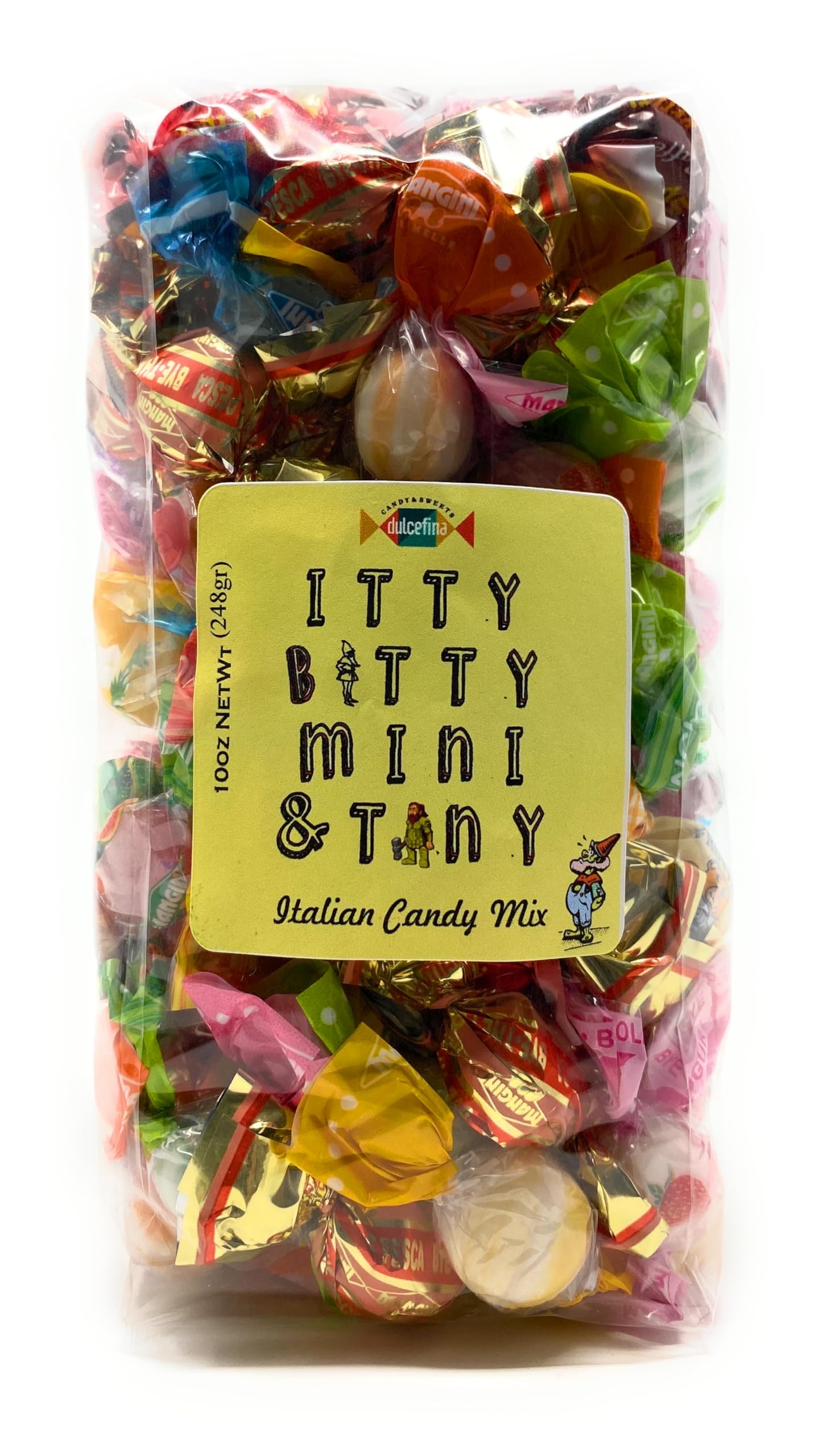Italian Mini Candy Mix (Itty Bitty Minny & Tiny) - Total wt. 30(Oz), Include: 3 pck of Itty Bitty Mini Mix,