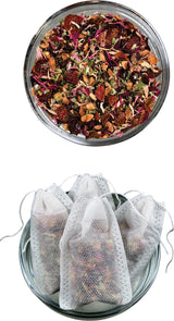 Moringa Tea Herbal Blend, Loose Leaf Tea, Full Body Cleanse, Green Muse Sweet Wellness Tea, 15 Organic Tea Bags, Yoga and Tea House