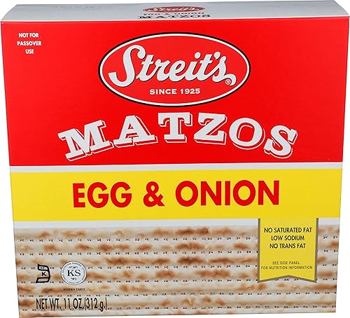 Streits, Matzos Egg And Onion, 11 Ounce