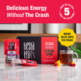 Tiesta Tea - Black Loose Leaf Tea Gift Set, High Caffeinated Assorted Blends, 5 Pouches for Hot & Iced Brews Variety Pack, English Breakfast, Earl