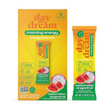 Day/Dream Morning Energy Drink Mix - Watermelon Dragonfruit, 200mg Natural Caffeine from Green Tea, Guarana, and Yerba Mate, L-Citrulline, L-Arginine