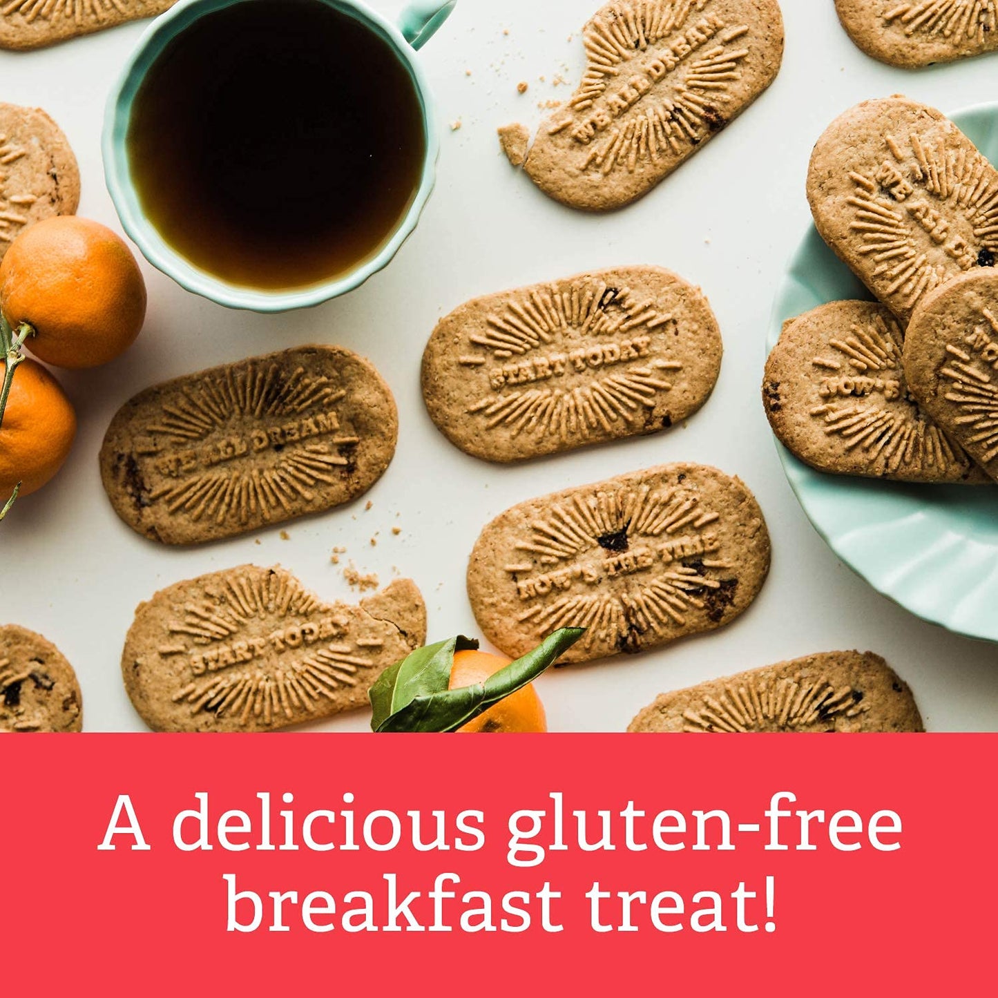 Goodie Girl, Cinnamon Brown Sugar Breakfast Biscuits | Snack Packs | Gluten Free, Peanut Free, Egg and Dairy Free | Includes 4 Boxes, 16 Packs Total