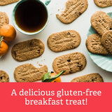 Goodie Girl, Cinnamon Brown Sugar Breakfast Biscuits | Snack Packs | Gluten Free, Peanut Free, Egg and Dairy Free | Includes 4 Boxes, 16 Packs Total