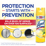 Lysol Disinfectant Spray, Lemon Breeze, 19 fl oz (Pack of 3)
