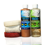 Venco Clear X Glass Polish & Protector - 16oz Kit for Removing Rust, Burnt-In Stains, Water Spots - Protects & Repels Water, Snow - Ideal for Yachts