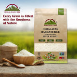 Himalayan Chef Basmati Rice,White Extra Long Grain Super Kernel-2lbs