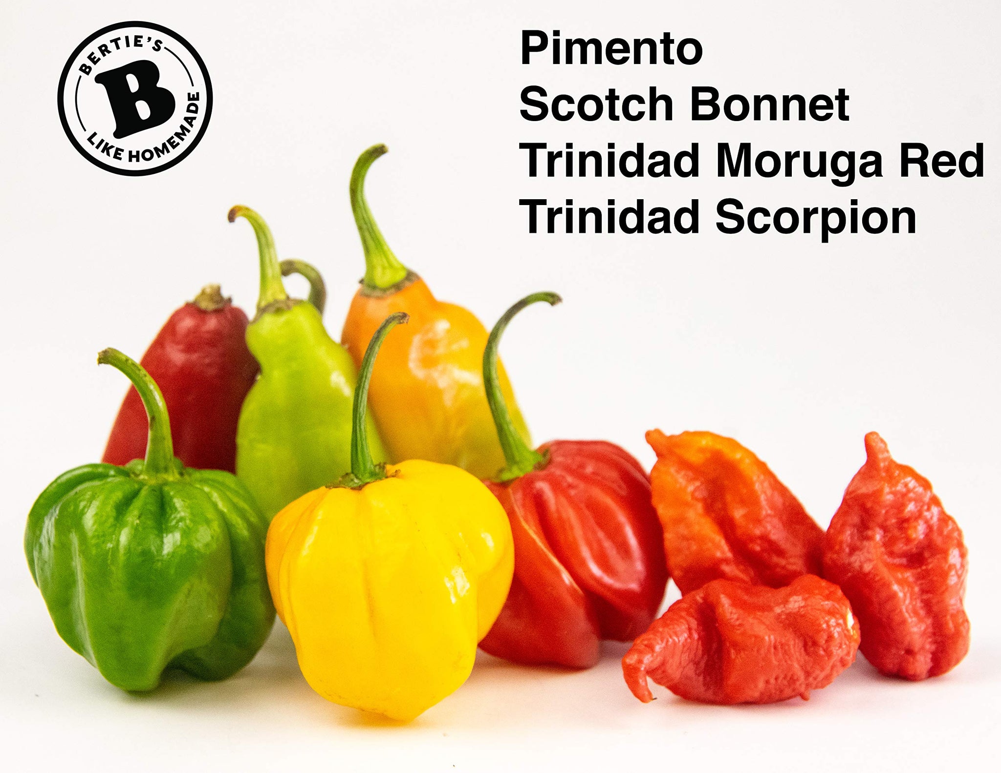 Bertie's Trinidad Scorpion Pepper Sauce - 500ml