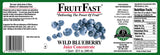 Wild Blueberry Juice Concentrate by FruitFast - (32 FL OZ) Unsweetened, 65 Brix Pure Concentrated Blueberry Juice - 100% Dark Wild Blueberry Extract