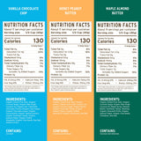 Purely Elizabeth, Superfood Snack Granola Variety Pack, Gluten-Free (3 Ct.) (Vanilla Chocolate Chip, Honey Peanut Butter, Maple Almond Butter)