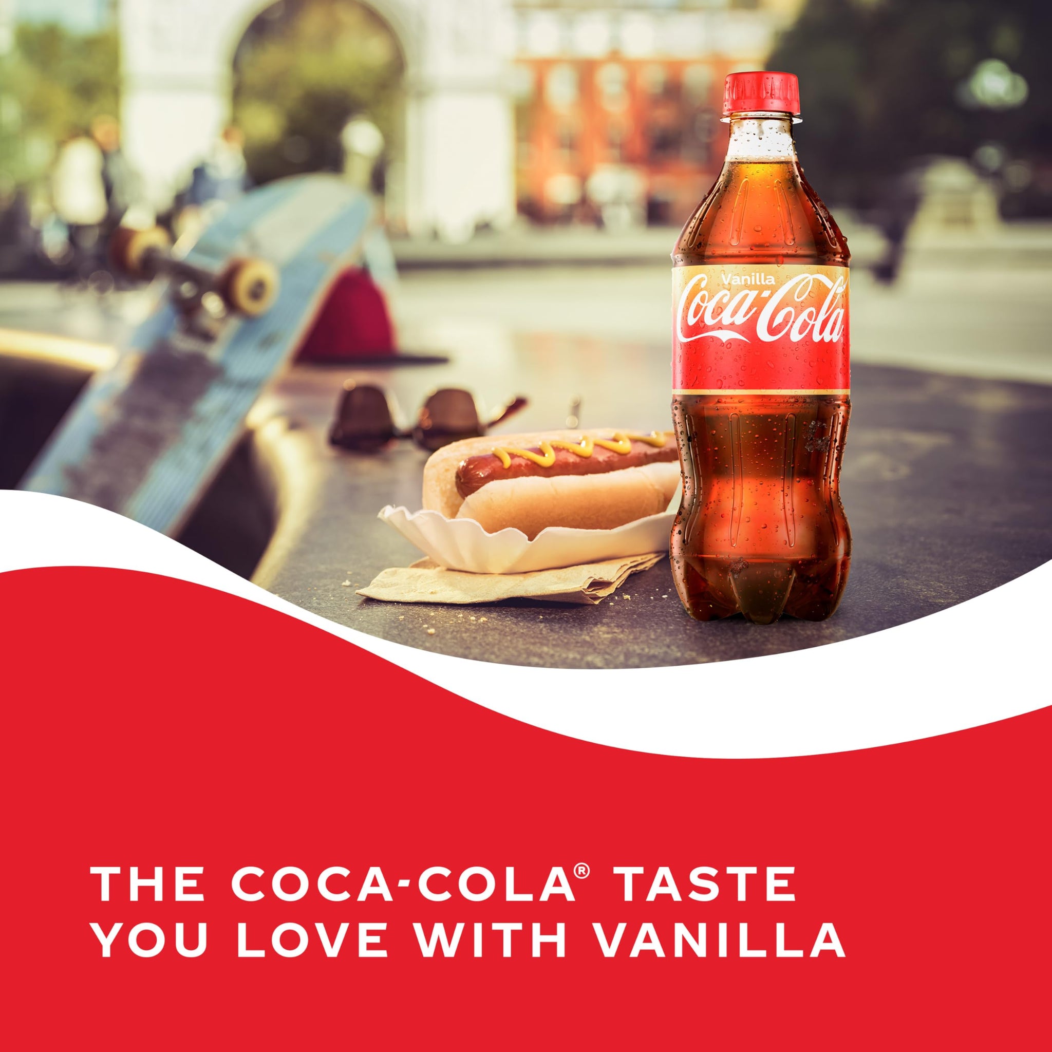 Coca-Cola Vanilla Soda Soft Drink, 20 fl