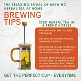 Sun God Medicinals Organic Hercules Herbal Tea - Muscle Support - Caffine Free, Brew Hot or Iced (2 oz Loose Leaf, 28 Servings)